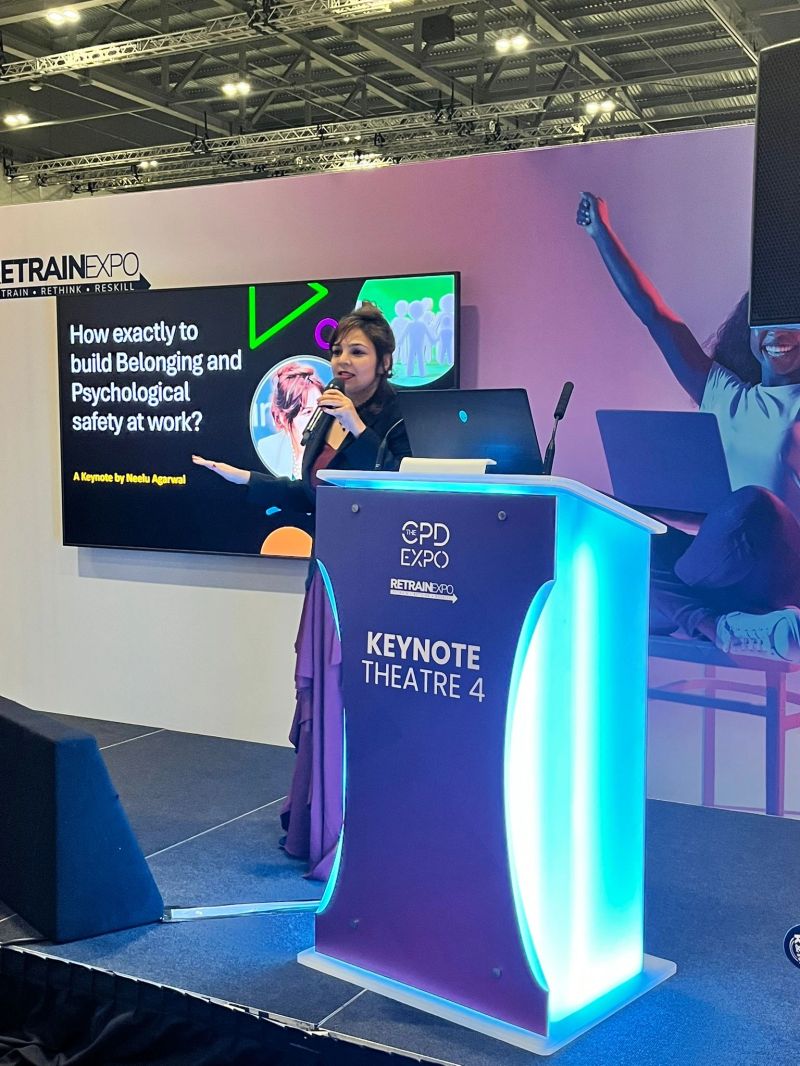 Neelu's keynote on belonging at CPD Expo